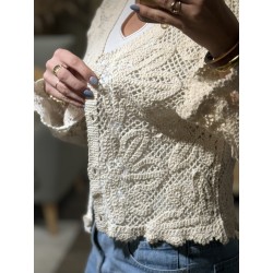 GILET CROCHET