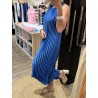 ROBE PLISSÉE LONGUE
