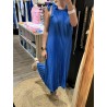 ROBE PLISSÉE LONGUE
