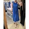 ROBE PLISSÉE LONGUE