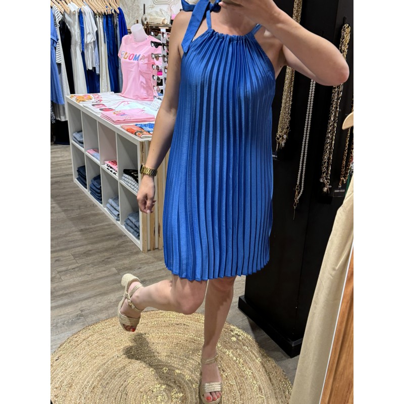 ROBE PLISSÉ AMERIC