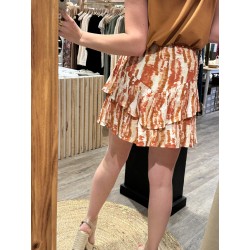 JUPE SHORT VOLANT