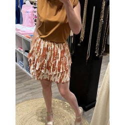 JUPE SHORT VOLANT